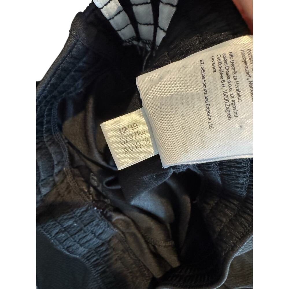 Adidas Women Size Small Shorts Training Athletic 3-Striped Black Workout Running - Picture 8 of 9